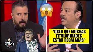 Huerta SIN PELOS EN LA LENGUA No se puede regalar la titularidad en la selección  Futbol Picante [upl. by Asyram]