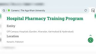 Aga Khan University Hospital Pharmacy Training Program  IPPRP ASHP Residency vs Training Program [upl. by Enida248]