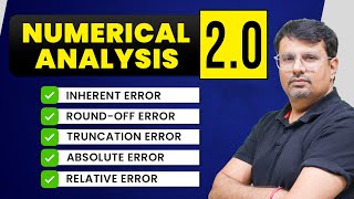 Numerical Analysis 20  Error Analysis  Definition and its Type by GP Sir [upl. by Skill]