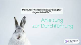 MKT  Marburger Konzentrationstraining Cognitive Training for Kids with ADHD and ADD [upl. by Enait]