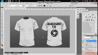 How To Design A TShirt In Photoshop [upl. by Aehr]