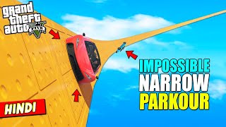 Deewar Pe Cars Ki Race Longest Narrow Sky Ramp 🌟  GTA 5 Hindi  GGMonFire [upl. by Novrej546]