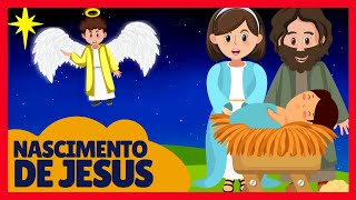 NASCIMENTO DE JESUS  HISTÓRIA BÍBLICA INFANTIL [upl. by Irotal104]