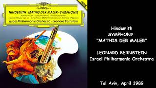 Hindemith Mathis der Maler  Leonard Bernstein Israel Philharmonic Orchestra [upl. by Alleras404]