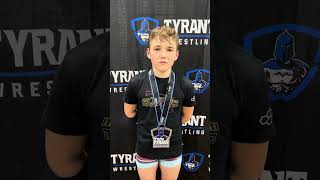 Logan Van Wagenen  Outstanding Wrestler for Bitetto Trained 2024 McDonogh Duals [upl. by Aimahs]