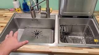 FOTILE SD2F P1X Stainless Steel Kitchen Sink Dishwasher Review The coolest dishwasher EVER Heres [upl. by Rashidi]