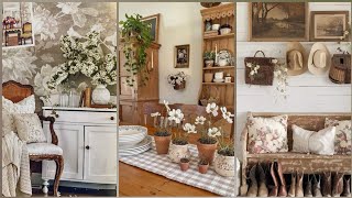 Vintage Rustic Cottage style Countryside French Inspirations [upl. by Iadrahs]