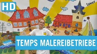 TEMPS GMBH MALEREIBETRIEBE  Unternehmensfilm [upl. by Airotahs]