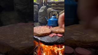 Cooking outdoor cooking outdoorcooking sandwich [upl. by Harriet165]