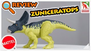 Zuniceratops Mattel Dino Escape  Review PTBR [upl. by Aikemehs502]