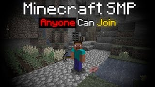 Minecraft Earth Server 247 Stream PUBLIC  Java And Bedrock Compatible On All Versions [upl. by Gierk513]