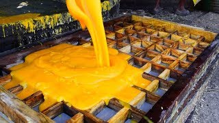 Jaggery Production Process 2018  Traditional Jaggery Making Process [upl. by Artimid55]