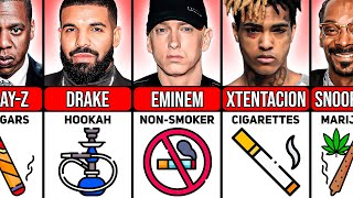 What Famous Rappers Smoke in Real Life [upl. by Cheshire168]