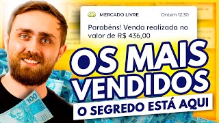 14 PRODUTOS QUE MAIS VENDEM NO MERCADO LIVRE EM 2023 [upl. by Harli363]