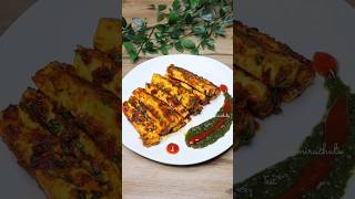 2 min Quick chilli garlic Snacks shortsvideo snacks panner quickrecipe 2min starters viral [upl. by Ezirtaeb]