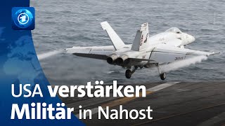 Naher Osten USA verstärken Verteidigung [upl. by Beatrix560]