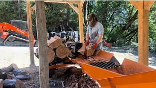 Firewood Splitting [upl. by Tterab]