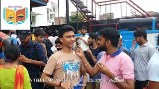 बहुत easy  VITEEE EXAM CENTER REACTION 2022  VITEEE [upl. by Chev758]