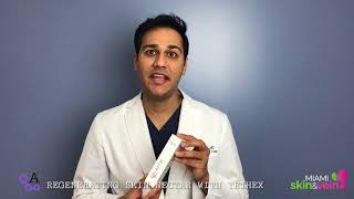 Alastin Skincare Regenerating Skin Nectar Review Dr Shaun Patel [upl. by Harat]