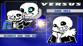 THE ULTIMATE SUPER SANS VS SUPER MUGENS [upl. by Naryt907]