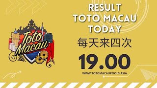 🔴 LIVE DRAW TOTO MACAU HARI INI JAM 1900 KAMIS 10 OKTOBER 2023  RESULT LIVE DRAW TOTO MACAU RESMI [upl. by Annibo]