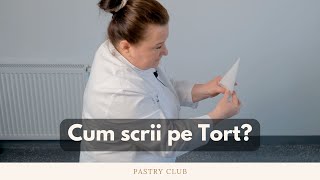 Cum să faci un poș din hârtie pentru a scrie mesaje pe torturi și prăjituri Cofetar Adriana Coța [upl. by Liponis]