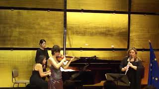 Schostakovich Walz 3 Albena Danailova Denitsa Laffchieva Maria Prinz violin clarinet piano [upl. by Brinson]