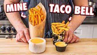 Making Taco Bell Nacho Fries at Home  But Better [upl. by Efrem654]