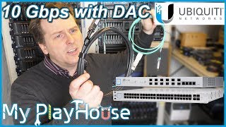 UniFi 48Port Switch Uplink with DAC Cable to UniFi 10Gb  666 [upl. by Noyahs]