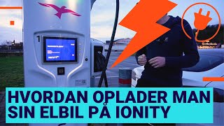 Hvordan lader man på IONITY med sin elbil  2022 [upl. by Ruskin]