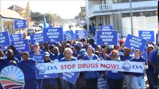 DA marching against drugs through the streets of Boksburg [upl. by Nolyar]