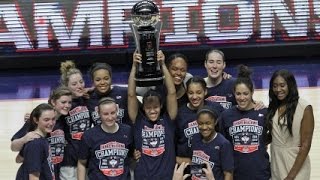 UConn Womens Basketball Highlights vs USF 03062017 AAC Tournament Final [upl. by Yesoj317]