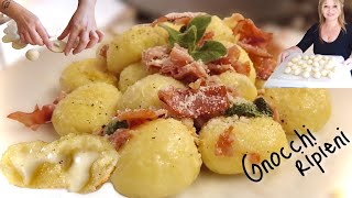 GNOCCHI RIPIENI Morbidi e Croccanti fatti a mano [upl. by Verine]