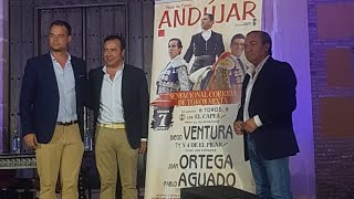 Presentación oficial del cartel taurino de la Feria de Andújar 2024 [upl. by Zola]