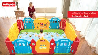 Dwinguler Castle baby playpen  baby play yard  eco friendly baby product [upl. by Mauricio]