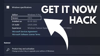 How to Get Windows 11 23H2 Update KB5027397 if it wont appear Hack [upl. by Sven624]