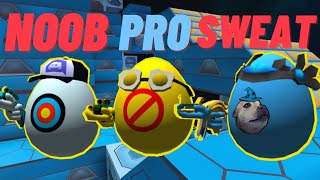 Noob Vs Pro Vs Sweat  Shell Shockers [upl. by Onairam]