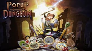 🔴LIVE Popup Dungeon  Hm It reminds me of Mini Dungeons Adventures board game see description [upl. by Marzi]