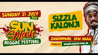 Sizzla Kalonji live at Reggae Sunsplash 2024 Denhaag Netherlands Out A Road Podcast Dancehall Review [upl. by Ellenuahs]