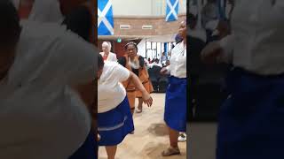 Batswana dancing in Scotland traditional dance Africapachedu [upl. by Zoldi]