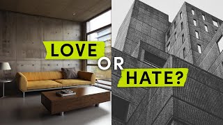 Why Is Brutalism So Controversial  A Style Is Born w KazRowe [upl. by Hjerpe]