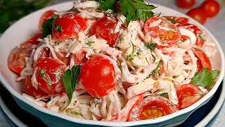 📌 Салат quotКрасное мореquot  Без заморочек просто но вкусно [upl. by Pero]