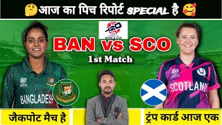 BAN W vs SCO W Dream 11 prediction I BAN W vs SCO W Dream 11 GL Team [upl. by Cherrita]