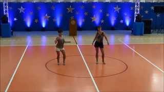 ABC Bachata  line dance City of light 2014 2nde place [upl. by Nahsar]