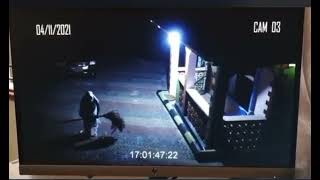 Watch  Live CCTV footage of Witchcraft caught on Camera in South Africa [upl. by Oileduab]