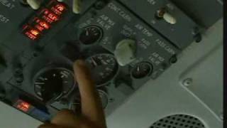 Boeing 737800  Overhead panel explained [upl. by Mallis]