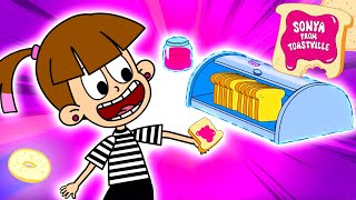 NEW CARTOON ⭐️ Sonya from Toastville 🍿 TRAILER 🎬 Best Cartoons for Babies  Super Toons TV [upl. by Garrott]