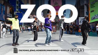 KPOP IN PUBLIC NYC NCT x aespa  ZOO Dance Cover by HARU [upl. by Ylatfen316]