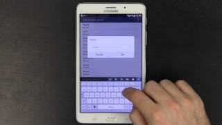 Setting up data on an Android Tablet [upl. by Nuahsak]