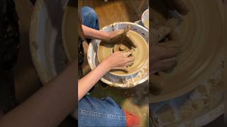 l love Pottery🥰  Pottery wheel  ASMR  ceramic [upl. by Aerdnuahs748]